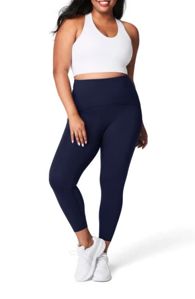 Spanx ® Shape™ Booty Boost® 7/8 Leggings In Blue