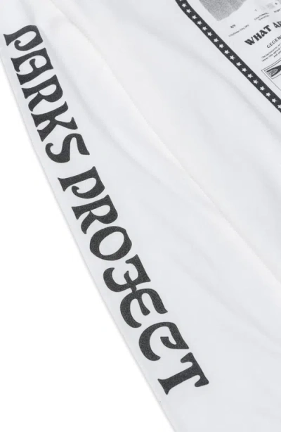 Parks Project Unisex Dark Sky Scale Long Sleeve Tee In Marshmallow