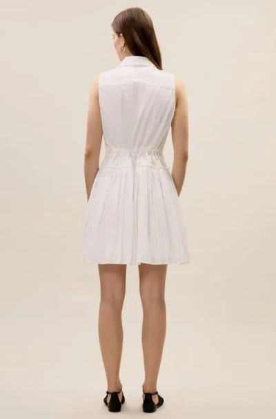 Rebecca Taylor Marietta Shirt Dress In White