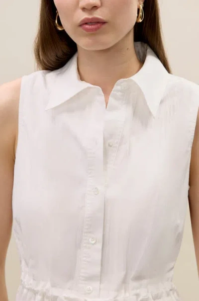 Rebecca Taylor Marietta Shirt Dress In White