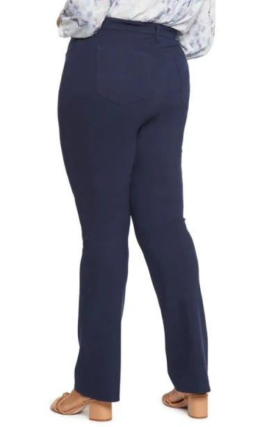 Nydj Marilyn Straight Leg Pants In Blue