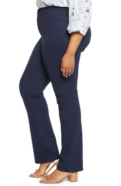 Nydj Marilyn Straight Leg Pants In Blue