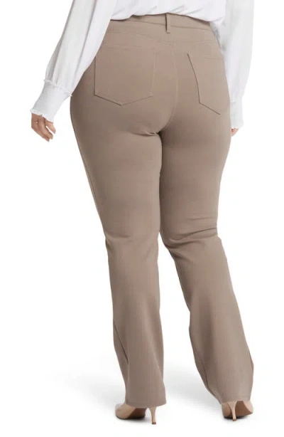 Nydj Marilyn Straight Leg Pants In Brown