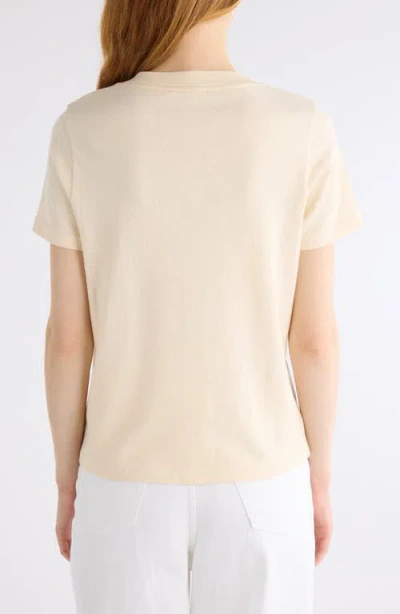 Chloé Baby Fit Logo T-shirt In Cotton Jersey In White
