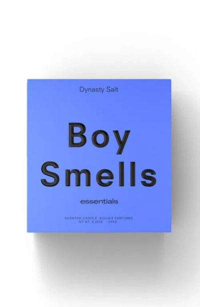 Boy Smells Dynasty Salt Scented Candle In Blue