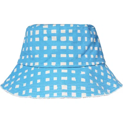 Dance Happy Grid Bucket Hat