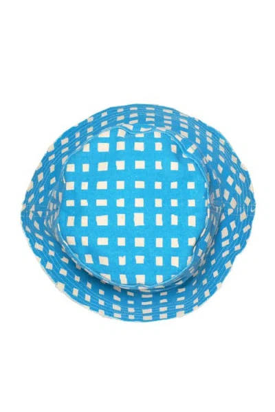 Dance Happy Grid Bucket Hat
