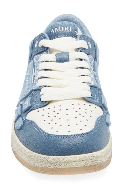 Amiri Low-top Bandana Skel Top Sneakers In Blue