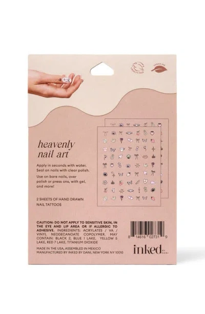 Inked By Dani Heavenly Nail Art Temporary Tattoo Pack In Multi