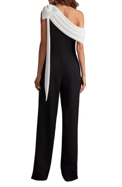 Tadashi Shoji Bos18371y Long Formal Prom Jumpsuit In Black