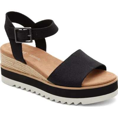 Toms Diana Platform Wedge Sandal