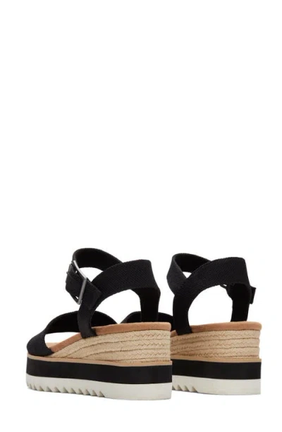 Toms Diana Platform Wedge Sandal