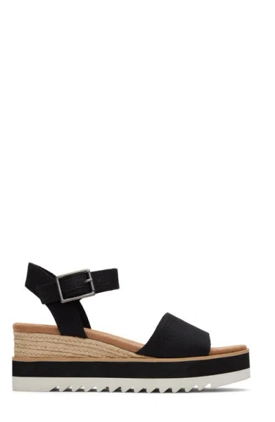 Toms Diana Platform Wedge Sandal