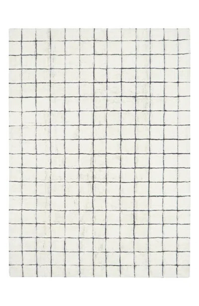 Lorena Canals Woolablemosaic Washable Wool Rug In White