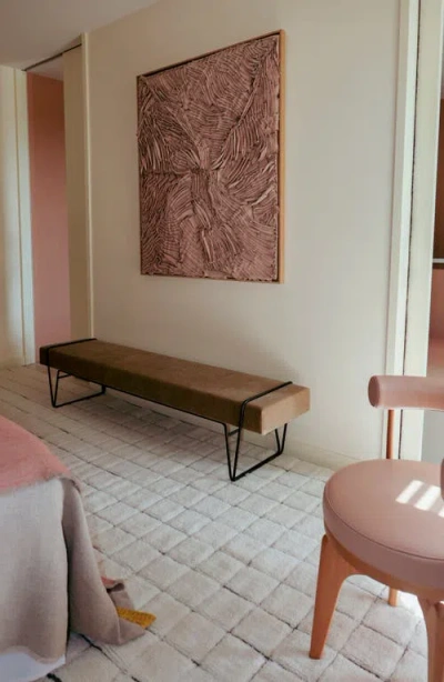 Lorena Canals Woolablemosaic Washable Wool Rug In White