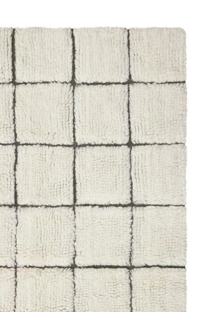 Lorena Canals Woolablemosaic Washable Wool Rug In White