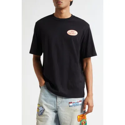 Amiri Men's Station Patch T-shirt In Black
