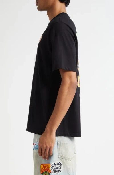 Amiri Men's Station Patch T-shirt In Black