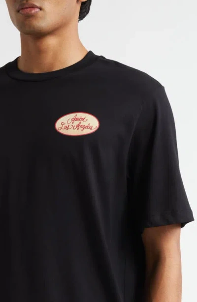 Amiri Men's Station Patch T-shirt In Black