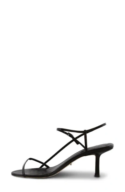 Tony Bianco Caprice Ankle Strap Sandal In Black Kid