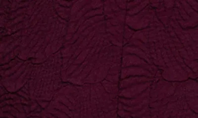 Lafayette 148 New York Matelassé Jacquard Pintuck Back Jacket In Red