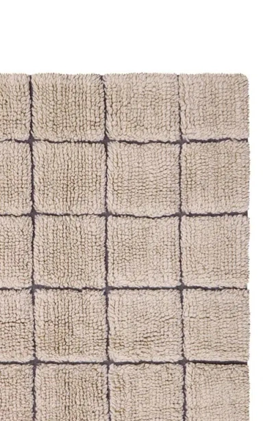 Lorena Canals Woolablemosaic Washable Wool Rug In Neutral