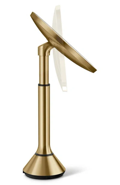 Simplehuman 8-inch Sensor Rechargeable Tabletop Mirror