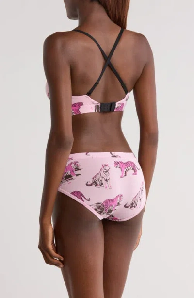 Meundies Feelfree Bra In Pink