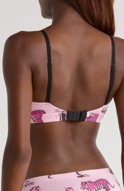 Meundies Feelfree Bra In Pink
