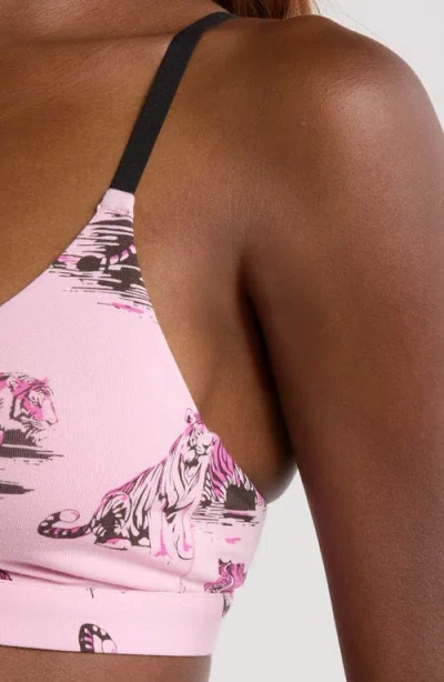 Meundies Feelfree Bra In Pink