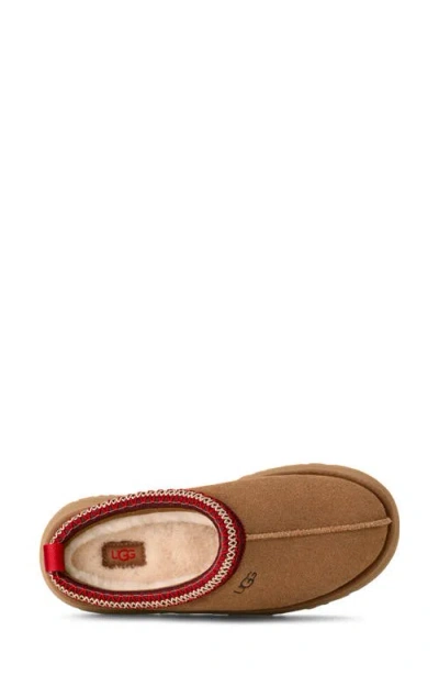 Ugg Platform Slip-on Shoes With Decorative Braided Trim In Brown