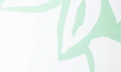 Roxy Oceanside Athletics Triangle Bikini Top In Green