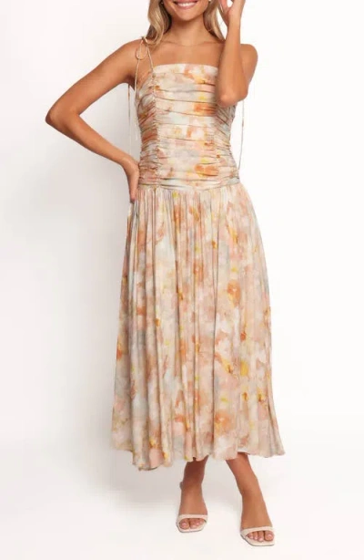 Petal And Pup Petal & Pup Xiormara Gathered Maxi Dress In Multi