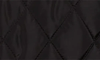 Burberry Oldham Quilted Nylon Crop Jacket In Black