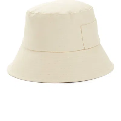 Lack Of Color Cotton Canvas Bucket Hat In Neutral