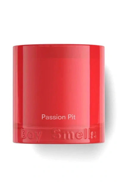 Boy Smells Passion Pit Boxed Glass Candle In Red