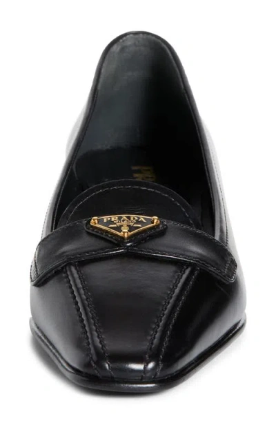 Prada Pointed Toe Loafer