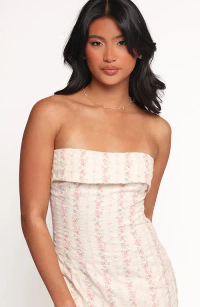 Petal And Pup Petal & Pup Norma Strapless Midi Dress In White