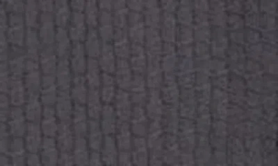 Dark Seas Textured Short Sleeve Cotton Button-up Shirt In Gray