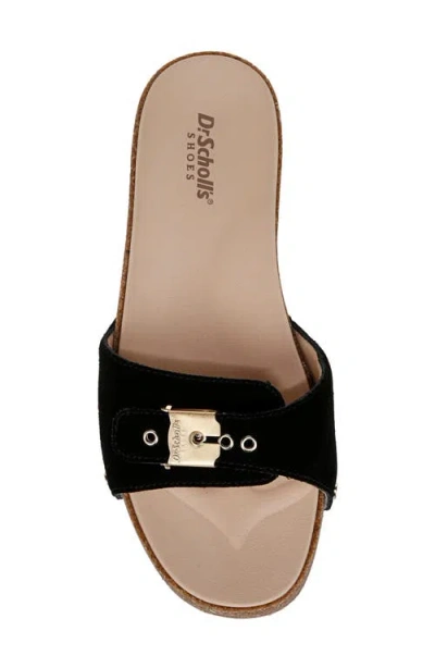 Dr. Scholl's Women's Original Flex Slide Sandals In Black