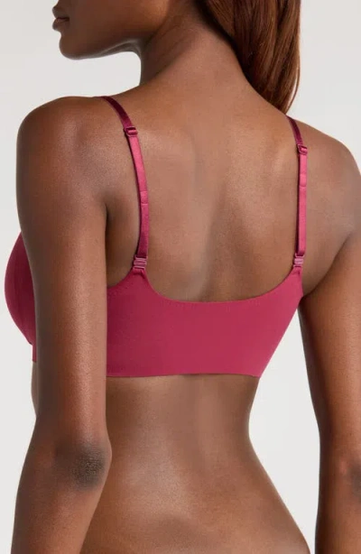 True & Co. True & Co The True Body Triangle Convertible Strap Bralette In Pink