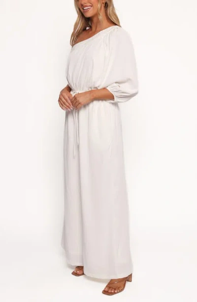 Petal And Pup Petal & Pup Hedda Asymmetric Jumpsuit In Animal Print