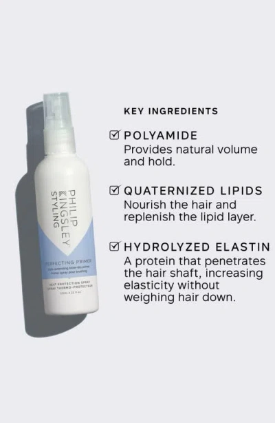 Philip Kingsley Perfecting Primer Heat Protection Spray 4.22 Fl Oz-no Color