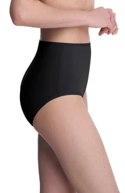 Natori Cloud Comfort Smoothing Briefs Black In Black