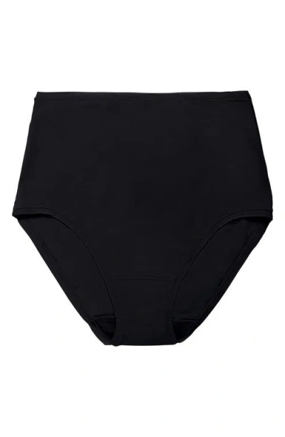 Natori Cloud Comfort Smoothing Briefs Black In Black