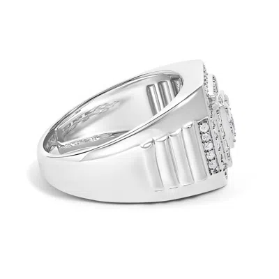 Haus Of Brilliance Diamond Band Ring In Metallic