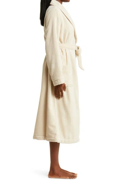 Nordstrom Hydro Cotton Terry Robe In Neutral
