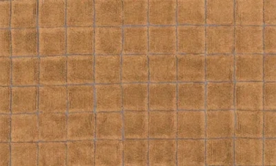 Lorena Canals Woolablemosaic Washable Wool Rug In Brown