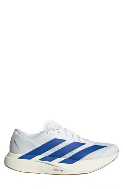 Adidas Originals Adidas Gender Inclusive Adizero Evo Sl Running Shoe In White