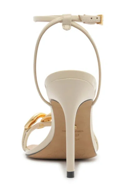 Arezzo Women's Vanessa High Stiletto Round Toe Sandals In White